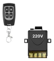Comprar Receptor Inalámbrico 1 Rele 220v 30a Control Remoto 4botones