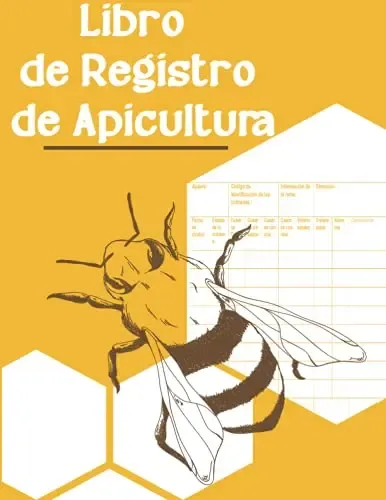Apiculture Register Book: Libreta O Cartilla Fichas | Cuotas sin interés