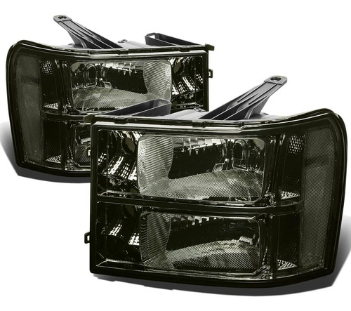 Hl-oh-gmcsie07-sm-cl1 - Par De Faros Delanteros De Lentes Ah