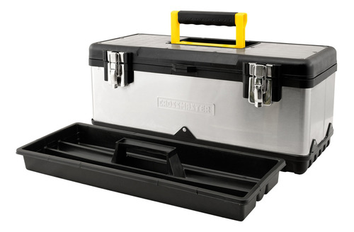 Caja Porta Herramientas Crossmaster 9931012 Color Plateado