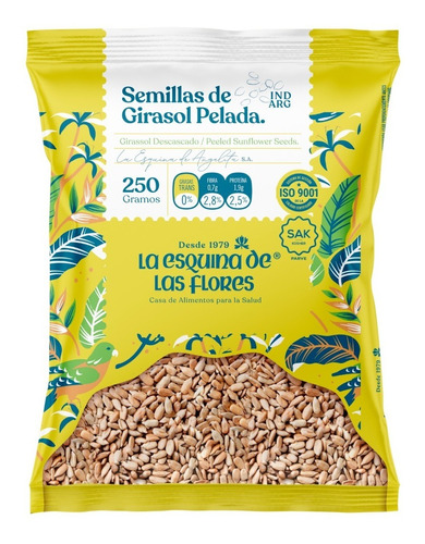 Semillas De Girasol Peladas 250 Gr - Leda