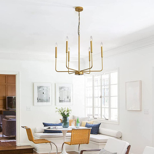 Candelabro Retro Altura Ajustable Candelabro Clásico Dorado