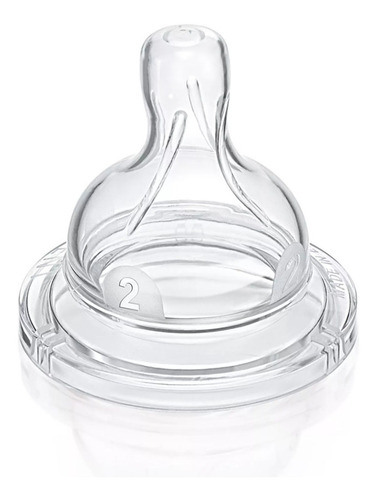 Imagen 2 de 3 de Tetina Anticòlicos Philips Avent Flujo Lento Scf632/17 1 M+