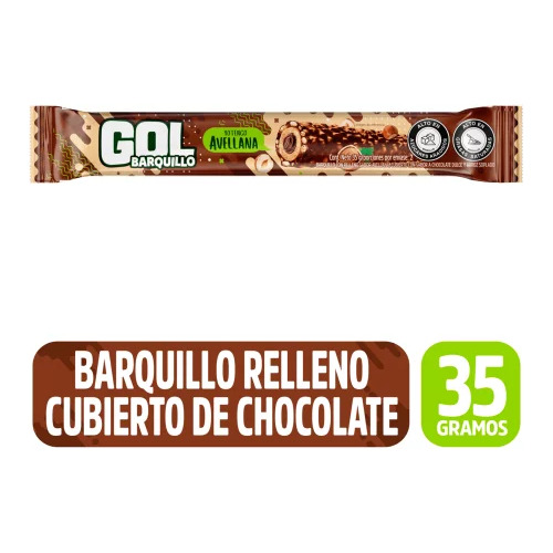 Chocolatina Gol Barquillo 35g - g a $94