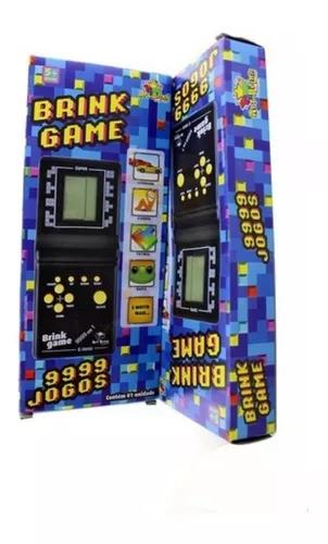 Console Mini Game Antigo Retro Tetris 9999 Jogos Corrida em