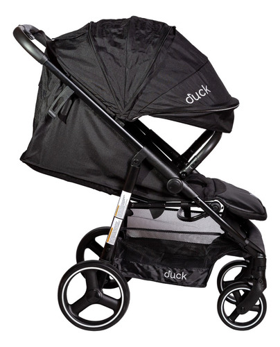 Coche De Paseo Duck Olaf Negro Plegable Con Una Mano