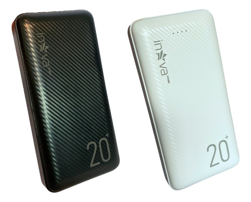 Carregador Portátil Power Bank 20000mah Premium 3 A 4 Cargas Cor Sortido