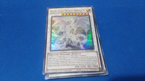 Yugioh Blue-eyes Spirit Dragon Ultra Raro