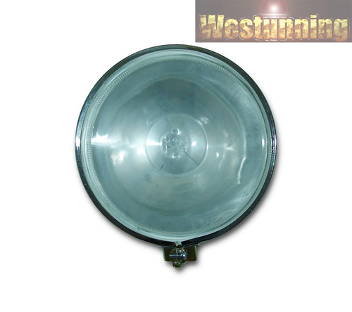 Imagen 3 de 10 de Faro Auxiliar 4x4 Metalico 160x65 Con Tapa Pvc Cristal