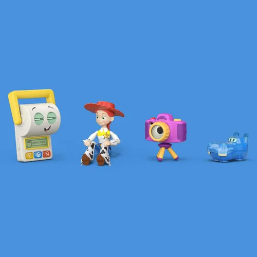 Mattel Toy Story 5 Jessie E Equipe Dupla A 4 Figuras De 7