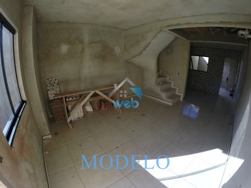 Imagem 3 de 28 de Sobrados À Venda Na Região Do Vitória Régia, Com Dois Quartos, Sala, Cozinha, Edícula Com Banheiro E Banheiro Social, Ainda Em Fase De Construção. - Ca02085 - 70728179