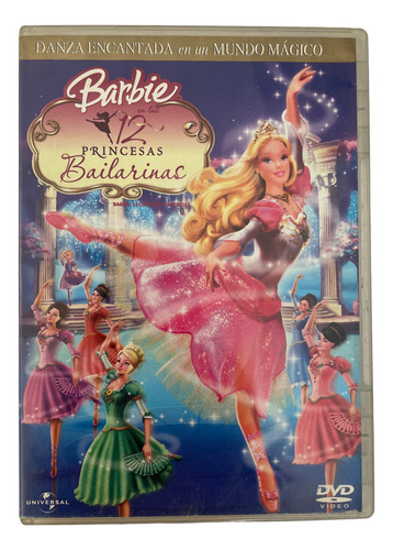 Dvd Original Barbie En Las 12 Princesas Bailarinas Danza Enc