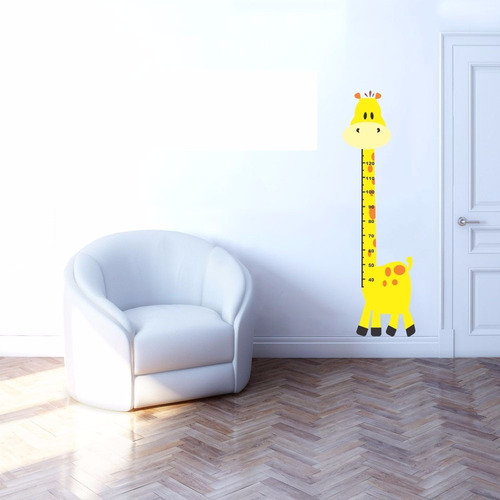 Adesivos Parede Girafa Métrica Quarto Infantil