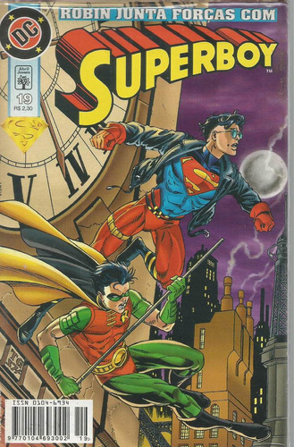 Superboy 19 2ª Serie - Abril - Bonellihq Cx06 A19