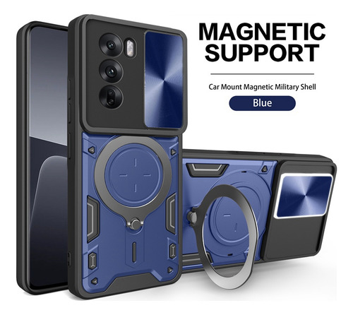 Funda Para Cámara Giratoria Magnética Oppo Realme C75 4g,