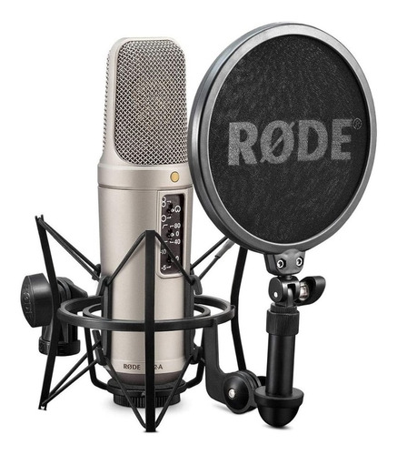 Rode Nt2a Microfono Condenser Multipatron Incluye Araña Pop