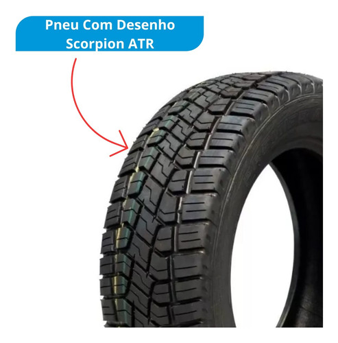 Pneu Aro 15 Remold 175/65r15 Modelo Scorpion Atr Vipal