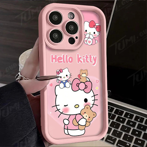 Bonita Funda De Teléfono Sanrio Hello Kitty Para iPhone 14 1
