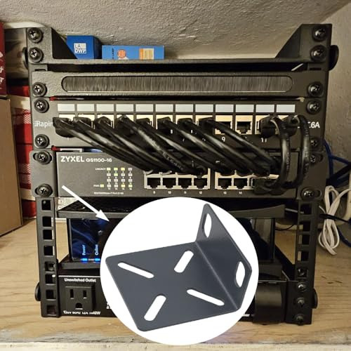 Pack Accesorios Rack 2pcs Para Gabinete De Switch Network