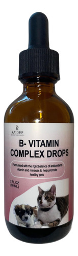 Gotas De Complejo Liquido De Vitamina B-12 Para Perros Y Gat