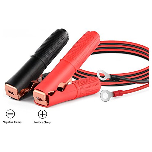 Ga Acc 01 2 Piezas 30a Pinzas De Cocodrilo Cable De Pue...