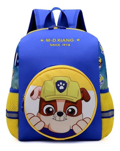 Mochila Escolar Genérica Paw Patrol Color Chase 10l