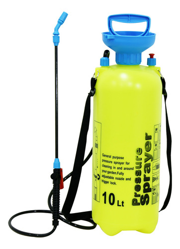 Pulverizador 10l Costal Manual Agrícola Compressão Prévia