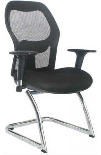 Silla Interlocutora Ref. Paris Con Brazos Negro