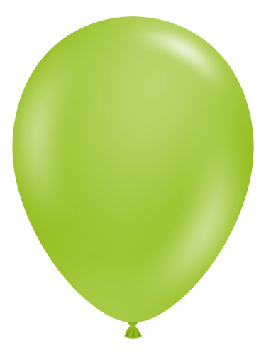 Tuftex Balloons Globos Premiun De Látex Lime Green  R11