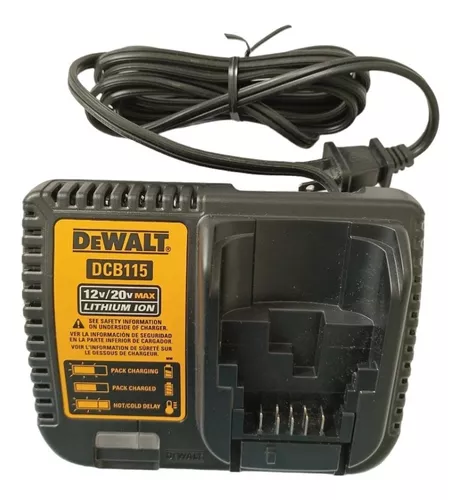 CARGADOR DE BATERÍA DEWALT DCB115 DE 12V MÁX. A 20V MÁX. Cargador