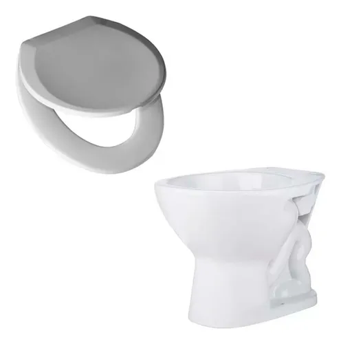 Combo Ferrum Inodoro Corto Andina Ifa + Tapa Asiento Tfw