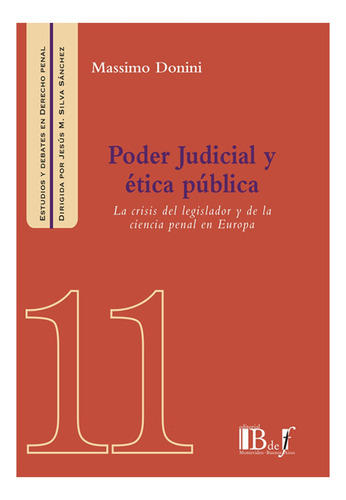 Poder Judicial Y Etica Publica - Donini, Massimo
