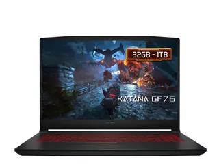 Msi Portátil Katana Gf66 Core I7 32gb 1tb Rtx 3050 15,6