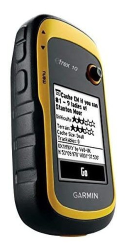 Navegador Gps Garmin Etrex 10 Hasta 50 Rutas -amarillo