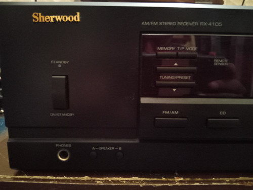 Amplificador Receiver Sherwood Rx 4105 Trabajando No Control