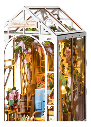 Kits De Casa De Muñecas En Miniatura De Madera Estilo B