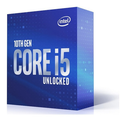 Imagen 4 de 5 de Procesador gamer Intel Core i5-10600K BX8070110600K de 6 núcleos y 4.8GHz de frecuencia con gráfica integrada