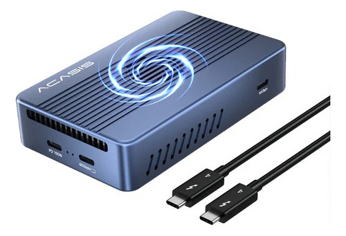 Carcasa Ssd 8 En 1 8 En 1 De 40 Gbps M.2 Nvme Thunderbolt Y Color Phantom Gray