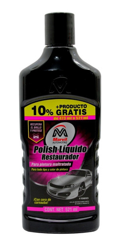 Polish Liquido Marvil Restaurador 473ml Color Rosa