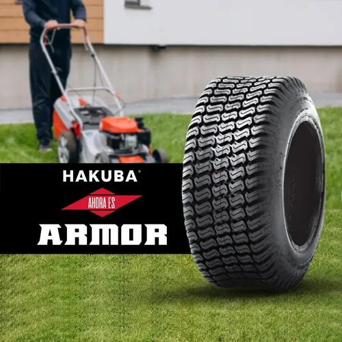 Llanta Para Cortacésped 15x6-6 P332 Tl 61a3 4pr Hakuba