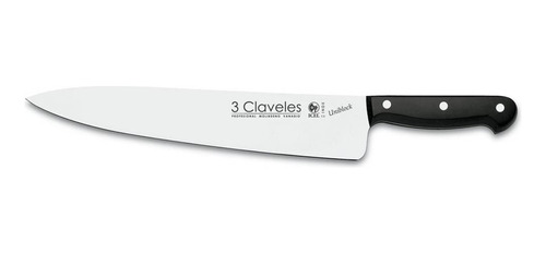 Cuchilla Cocinero (blister) 12'' Uniblock Ref1167 3 Claveles