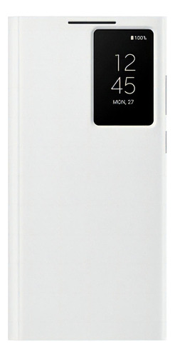 Smart Clear View Cover Para Galaxy S22 Ultra (s908) Samsung Nombre Del Diseño Smart Clear View Cover Color Blanco