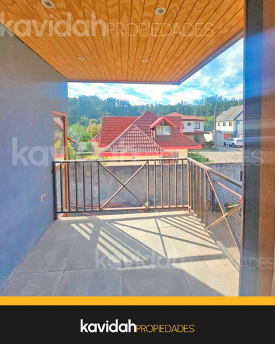 5d/3b Amplia Y Moderna Casa En Villa Los Aromos, Penco