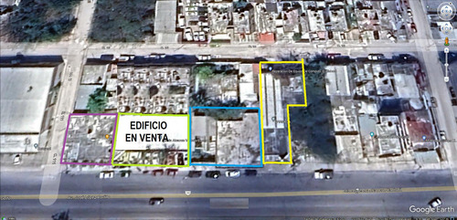 Edificio En Venta, 480 M2 De Terreno, Con Frente A Av. Jose Lopez Portillo, Sm 94, Cancun.
