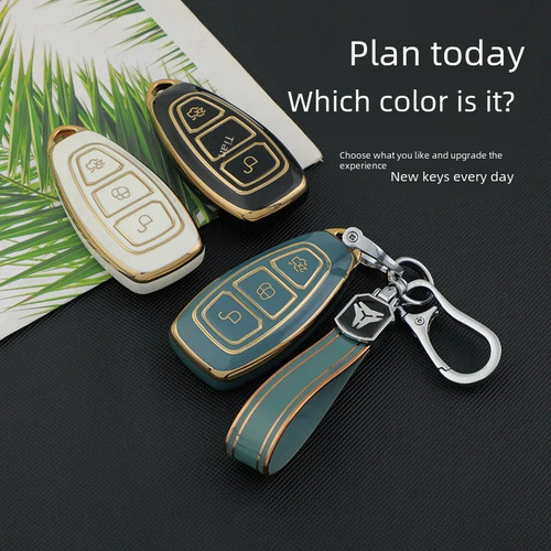 Funda Creativa Blanca Para Llave Ford Escape