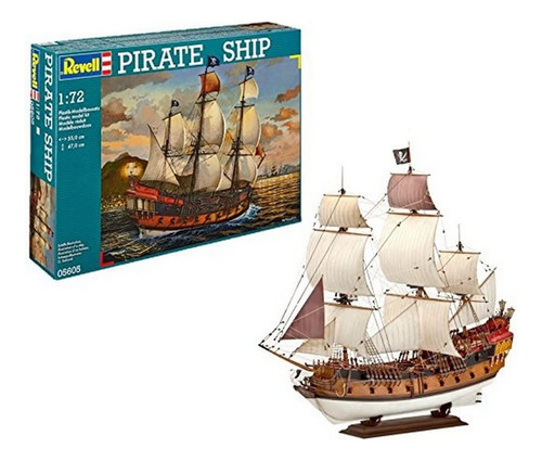 Revell Alemania Kit Modelo Barco Pirata Plastico