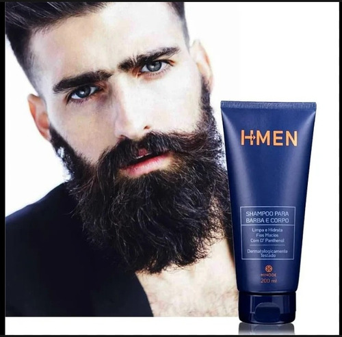 Shampoo Para Barba E Corpo Hmen 200ml
