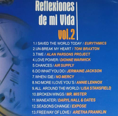 Reflexiones De Mi Vida - Grandes Éxitos Vol. 2 | Cuotas sin interés Reflexiones De Mi Vida - Grandes Éxitos Vol. 2 | Cuotas sin interés