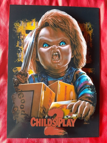 Chucky Cuadros 30 X 20 3d 12