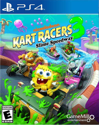 Nickelodeon Kart Racers 3 Slime Speedway ~ Ps4 Español